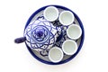 Ceramic tea set Royalty Free Stock Photo