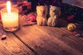 Ceramic teddy bear love decor