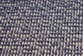 Ceramic texture. Tile pattern of a Spanish roof. Pattern