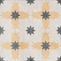 Ceramic tile decor gray Royalty Free Stock Photo