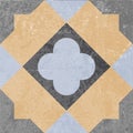 Ceramic tile decor gray Royalty Free Stock Photo