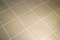 Ceramic tile floor brown color Royalty Free Stock Photo
