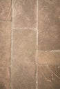 Ceramic tile on the floor. Royalty Free Stock Photo