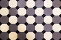 Ceramic tile.Mosaic, ceramic tiles with classic pattern. Texture Royalty Free Stock Photo