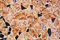 Ceramic tile patterns and colors Royalty Free Stock Photo