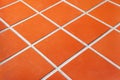 Ceramic tiled floor Royalty Free Stock Photo