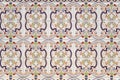 Ceramic tiles Azulejo. Andalusia, Spain Royalty Free Stock Photo