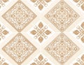 Wall. Ceramic tiles with geometric patterns. Material for interior in natural color. Texture of building materials. Design mockup Royalty Free Stock Photo