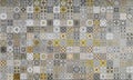 Ceramic tiles patterns Royalty Free Stock Photo