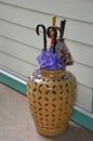 Ceramic umbrella stand