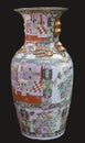 Ceramic vase with Chinese style decorations