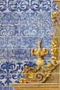 Ceramic wall tiles in Seville, Spain Royalty Free Stock Photo