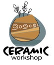 Ceramic workshop, master class or lessons label