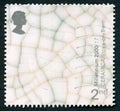 Ceramica UK Postage Stamp Royalty Free Stock Photo