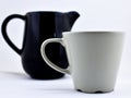 Ceramik milk pot and coffee mug