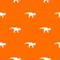 Ceratopsians dinosaur pattern seamless Royalty Free Stock Photo