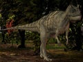 Ceratosaurus nasicornis-3D Dinosaur Royalty Free Stock Photo