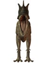 Ceratosaurus nasicornis-3D Dinosaur Royalty Free Stock Photo