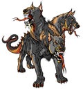 Cerberus hellhound of the underworld