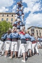 Cercavila performance within Vilafranca del Penedes Festa Major