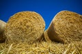 Cereal bales of straw