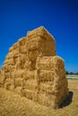 Cereal bales of straw