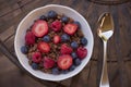 Cereal Berries midshot Royalty Free Stock Photo