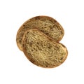 Cereal Bread Slices Composition Royalty Free Stock Photo