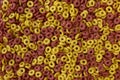 Cereal cheerios background, delicious rings breakfast cereal Royalty Free Stock Photo