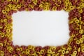 Cereal cheerios background, delicious rings breakfast cereal Royalty Free Stock Photo