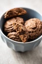 Cereal cocoa cookies