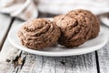 Cereal cocoa cookies