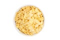 Cereal cornflakes in a bowl Royalty Free Stock Photo