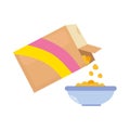 Cereal icon vector illustration