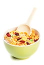 Cereal muesli with dried fruit