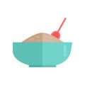 Cereal Porridge Vector Illustration.