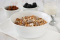 Cereals with dry fruits Royalty Free Stock Photo