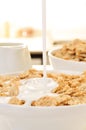 Cereals soaked in milk or drinkable yogurt