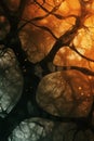 Cerebral Symmetry Exploring Neural Patterns in Mesmerizing Imagery. Vertical. Wallpaper