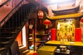 Ceremonial altar at Jade Emperor Pagoda, Ho Chi Minh City, Vietnam