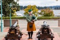 Ceremonial Bagpipe Performance at Nanaimo, BC