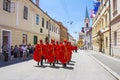 Ceremonial Changing of the Guard in Zagreb