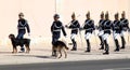 Ceremonial changing of Portuguese guard in Lisbon