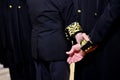 Ceremonial dress coat detail