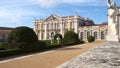 `Ceremonial Facade` of the 18th-century Queluz National Palace, near Lisbon, Portugal Royalty Free Stock Photo