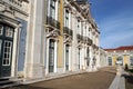 `Ceremonial Facade` of the 18th-century Queluz National Palace, Portugal