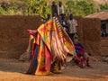 Ceremonial mask dance, Egungun, voodoo, Africa