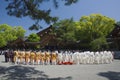 Ceremony in Atsuta Shrine, Nagoya, Japan