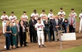 Ceremony for Cal Ripken, Jr. September 6, 1995 Royalty Free Stock Photo