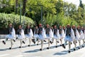 Ceremony changing of the guards in Athens